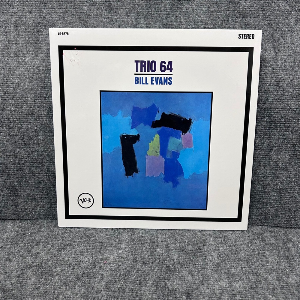 Bill Evans Trio 64 Vinyl LP Verve V6-8578 Stereo Gary Peacock Paul Motian Jazz